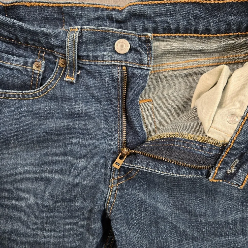 Levis 511 Jeans Mens 28x30 (tag 28x32) Blue Medium Wash Slim Taper Denim